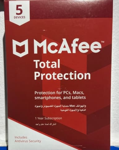 McAfee Total Protection – 5 Devices